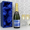 Personalised Clouds Champagne Bottle with Gift Box