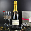 Personalised Established Label Champagne Bottle