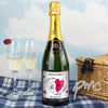 Personalised A Perfect Love Ruby Champagne