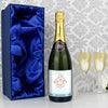 Personalised Baby Face Blue Champagne with Gift Box