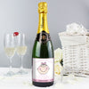 Personalised Baby Face Pink  Champagne