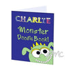 Personalised Little Monster - A4 Scrapbook