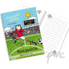 Personalised Bang on the Door Football Crazy A5 Notebook