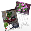 Personalised Gardeners A4 Wall Calendar