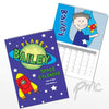 Personalised Space A4 Wall Calendar