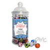Personalised Comic Speech Bubble Milk Chocolate Jar