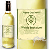Personalised White Wine Grape Label