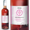 Personalised Rose Wine Grape Label