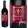 Personalised Red Wine Grape Label with Gift Box