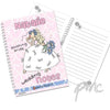 Personalised Bang on the Door Wedding Bride A5 Notebook