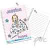 Personalised Bang on the Door Wedding Girls A5 Notebook