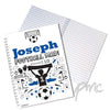 Personalised Football A5 Notebook