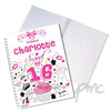 Personalised Sweet 16 A5 Notebook