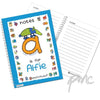 Personalised Bang On The Door Animal Alphabet Boys A5 Notebook