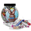 Personalised Blue Bunny Sweet Jar
