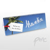 Personalised Holiday Desk Calendar