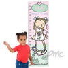 Personalised Bang on the Door Candyfloss Kid Height Chart