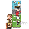 Personalised Bang on the Door Football Crazy Height Chart
