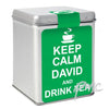 Personalised Keep Calm Tea & Tin