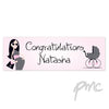 Personalised Fabulous Mum to Be Banner