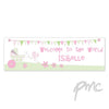 Personalised Bunting Pram Banner