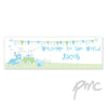 Personalised Bunting Train Banner