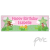 Personalised Girls Animal Banner