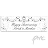 Personalised Ornate Swirl Banner