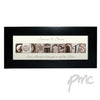 Personalised Affection Art Godparents Black Frame