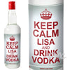Personalised Keep Calm Vodka