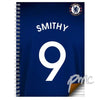 Personalised Chelsea A5 Notebook