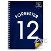Personalised Everton A4 Notebook