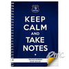 Personalised Everton Keep Calm A4 Notebook