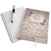Personalised Butterfly Gem A5 Notebook