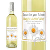 Personalised Daisy White Wine