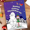 Personalised Its Christmas Elf Colouring Book