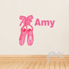 Personalised Ballerina Shoes Wall Art