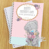 Personalised Me To You Flowers A5 Notebook