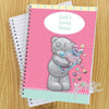 Personalised Me to You Candy Girl A5 Notebook