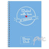 Personalised Baked With Love Recipes A5 Notebook