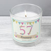 Personalised Birthday Craft Scented Jar Candle