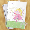 Personalised Garden Fairy A5 Notebook
