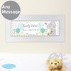 Personalised Tiny Tatty Teddy Cuddle Bug Name Frame