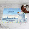 Personalised The Snowdog Pet Placemat