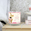 Personalised Boofle Flowers Scented Jar Candle