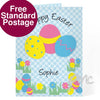Personalised Happy Easter Egg Card