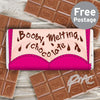 Personalised Booby Melting Milk Chocolate Bar