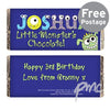 Personalised Little Monsters Milk Chocolate Bar