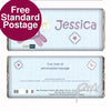 Personalised Cotton Zoo Organza the Piglet Milk Chocolate Bar