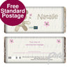 Personalised Cotton Zoo Girls Tweed the Bear Milk Chocolate Bar